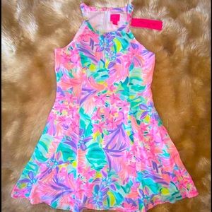 NWTLillyPulitzerGirlsFernandaDressAllADreamSz14